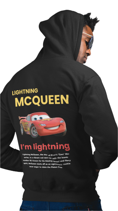 Lightning McQueen from Cars - Hoodie/Hooded Sweatshirt