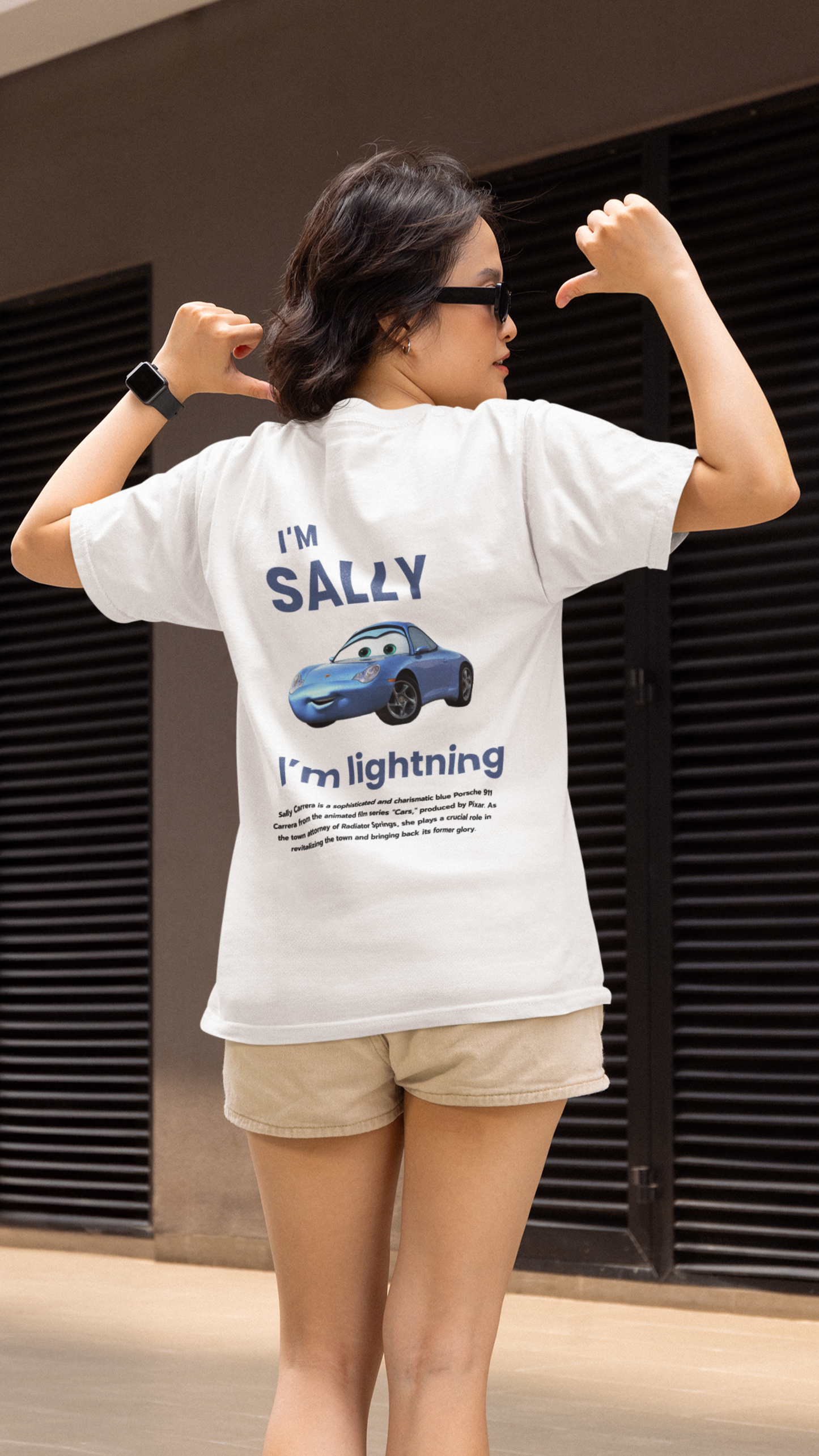 Sally from Cars - Regular Fit Tee/T-Shirt