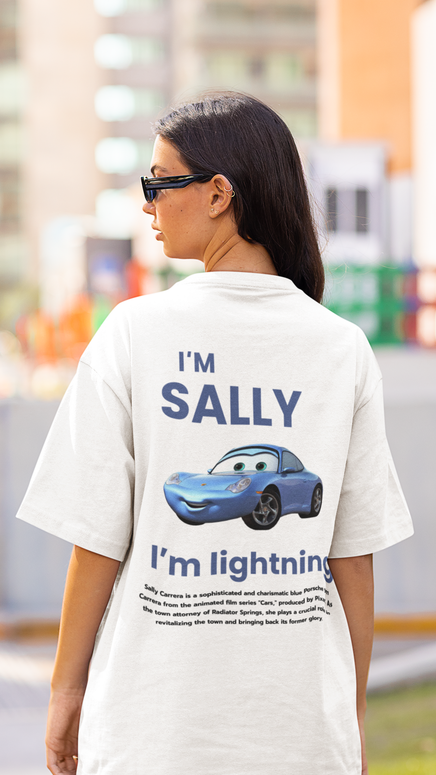 Sally from Cars - Oversized Fit Tee