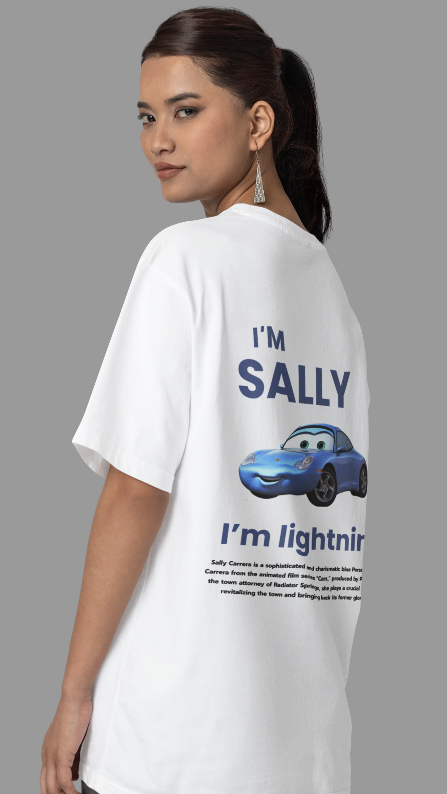 Sally from Cars - Oversized Fit Tee