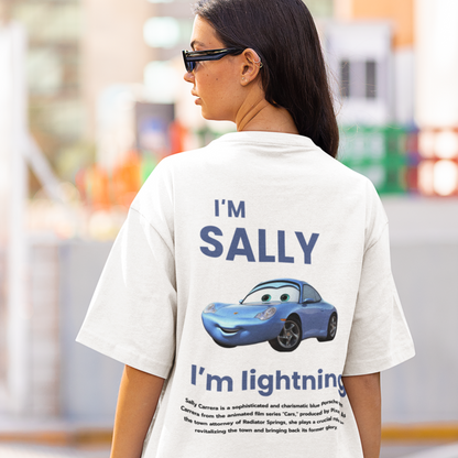 Sally from Cars - Oversized Fit Tee