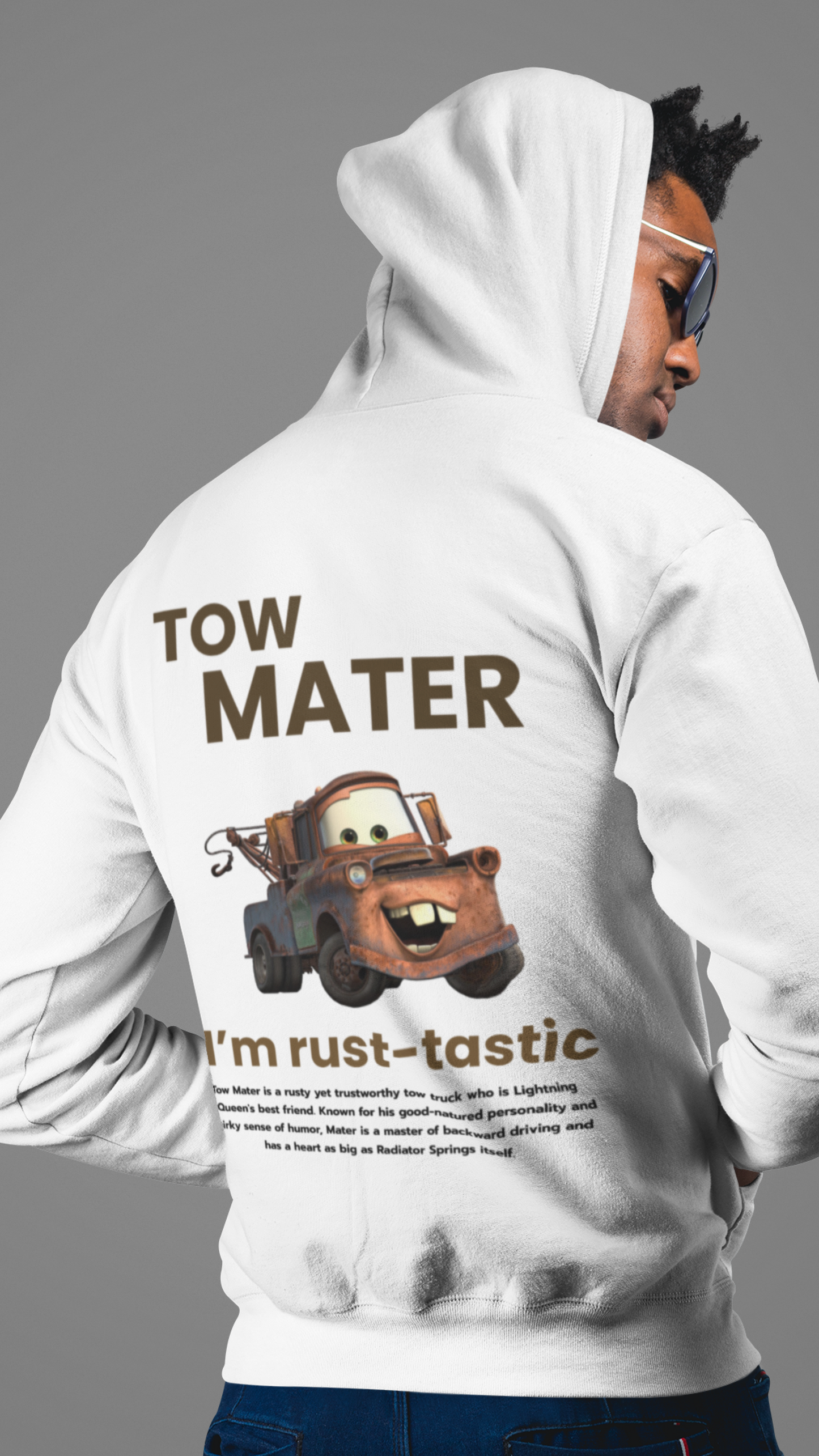 Tow Mater from Cars - Hoodie/Hooded Sweatshirt