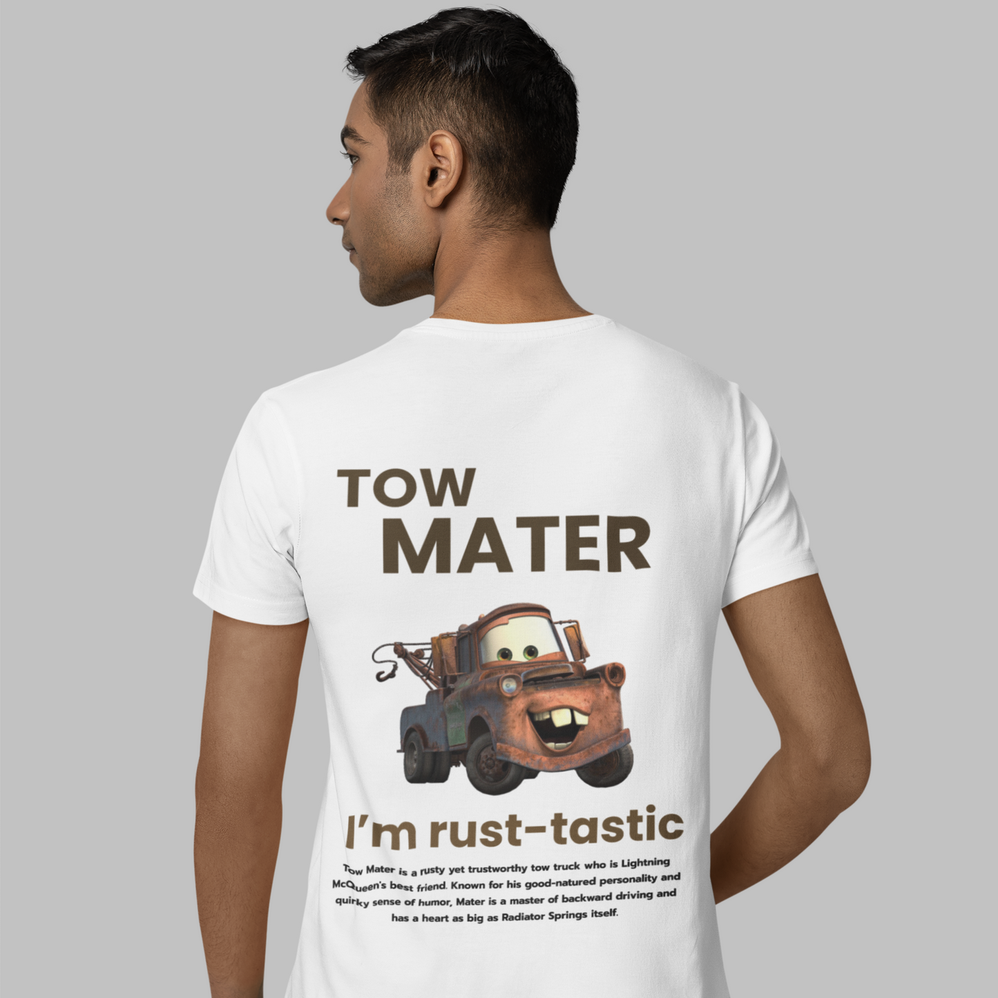 Tow Mater from Cars - Regular Fit Tee/T-Shirt